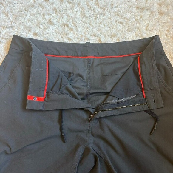 Lululemon Men’s 34 ABC Dark Grey Joggers Pants Zip Closure Drawstring Pockets - Picture 9 of 13